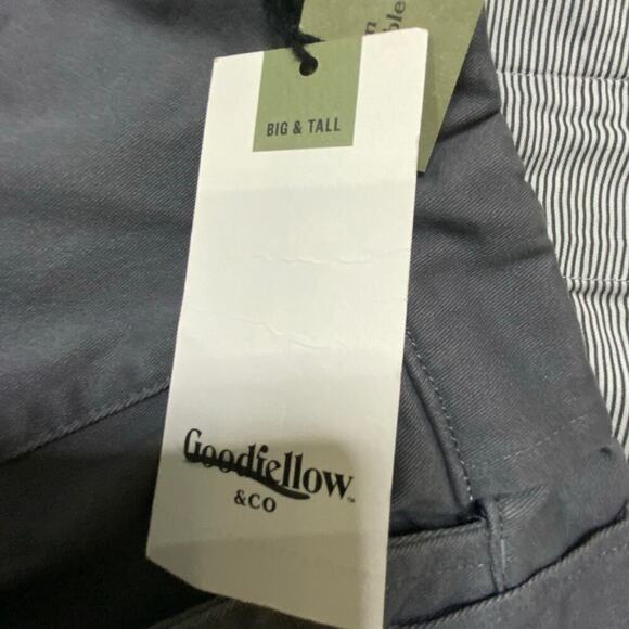 Goodfellow & Co Chino Pants Mens 50X30 Flat Front Straight Leg Stretch Preppy - Picture 10 of 13